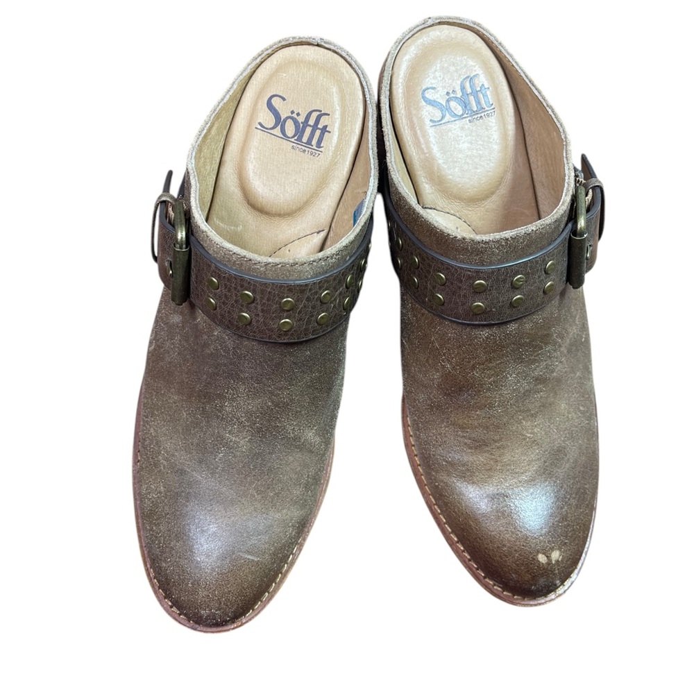 Sofft Womens bootie heeled mule‎ Size 7.5M
